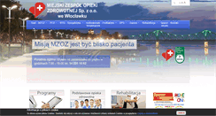 Desktop Screenshot of mzoz.pl